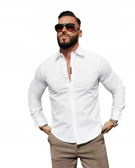 Koszula męska Olavoga Whis 2026 biała XL