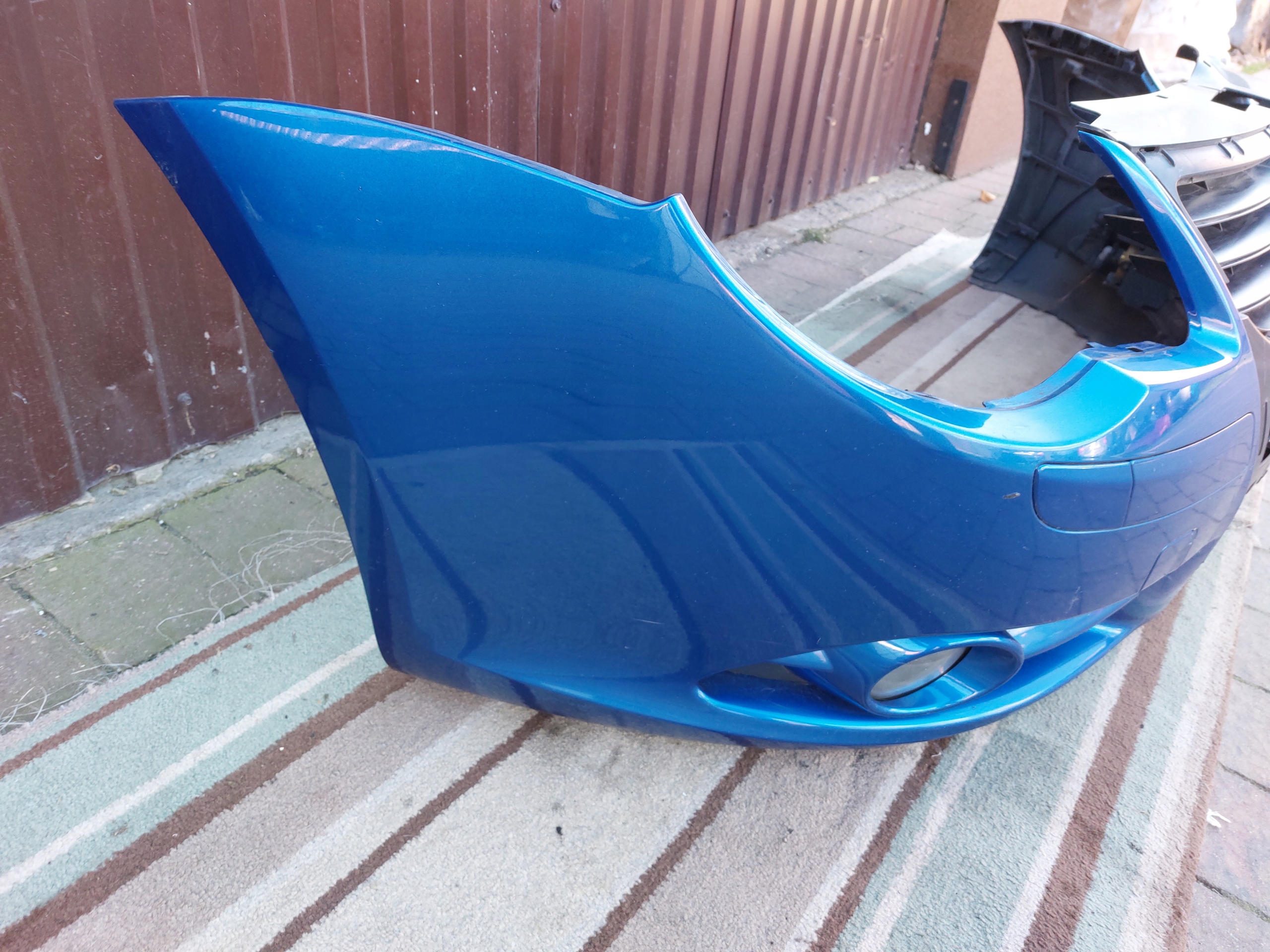 bumper front VW EOS 10r washers complete