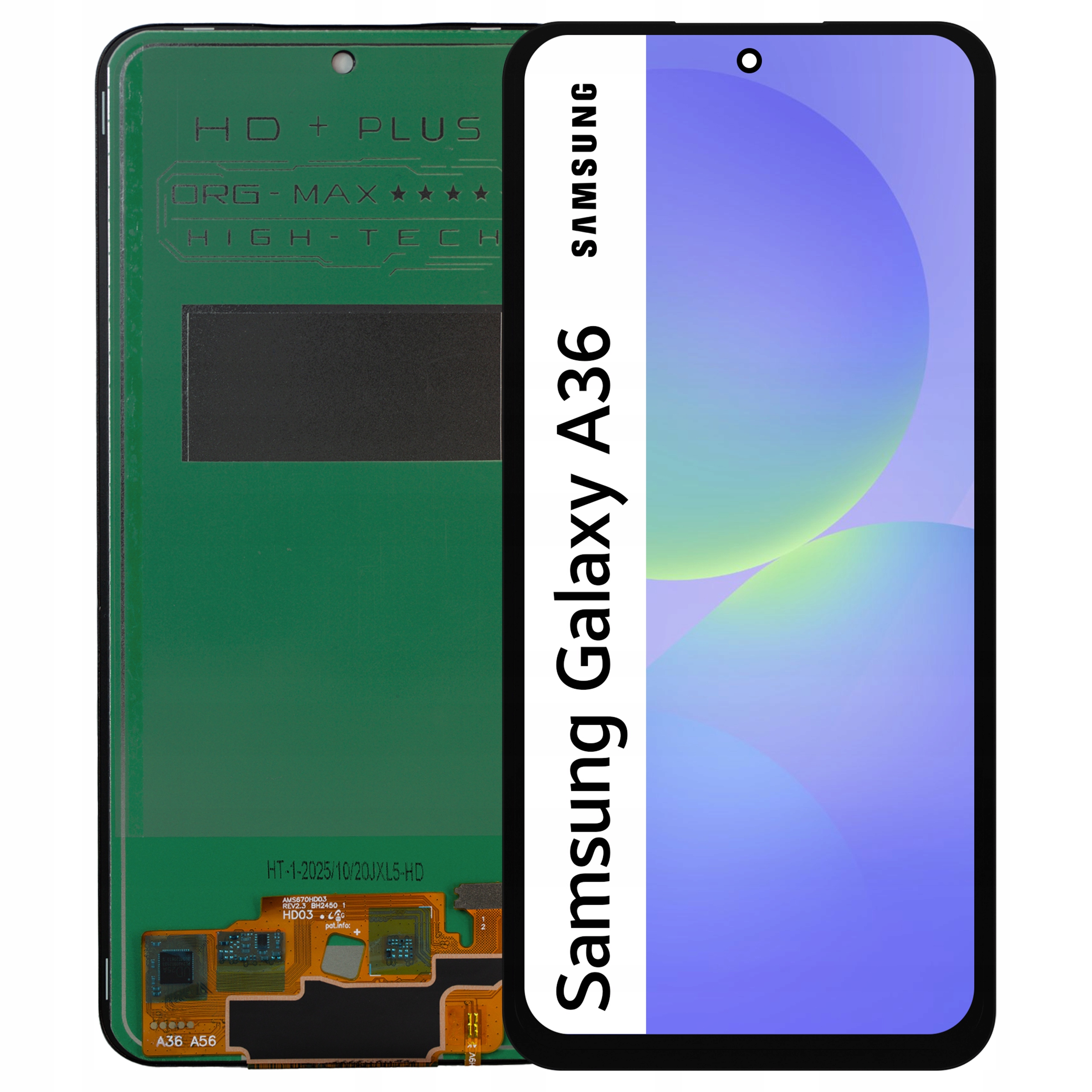 Incell pro Samsung Galaxy A36 LCD displej Digitizer Dotyk