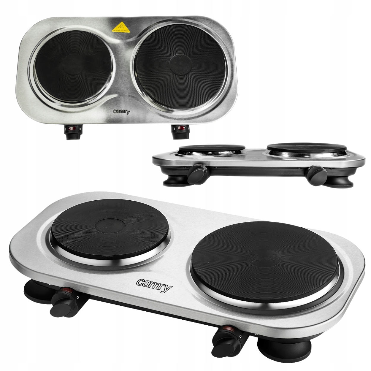 Kuchenka elektryczna Adler Cr 6511 dwupalnikowa płyta grzewcza przenośna