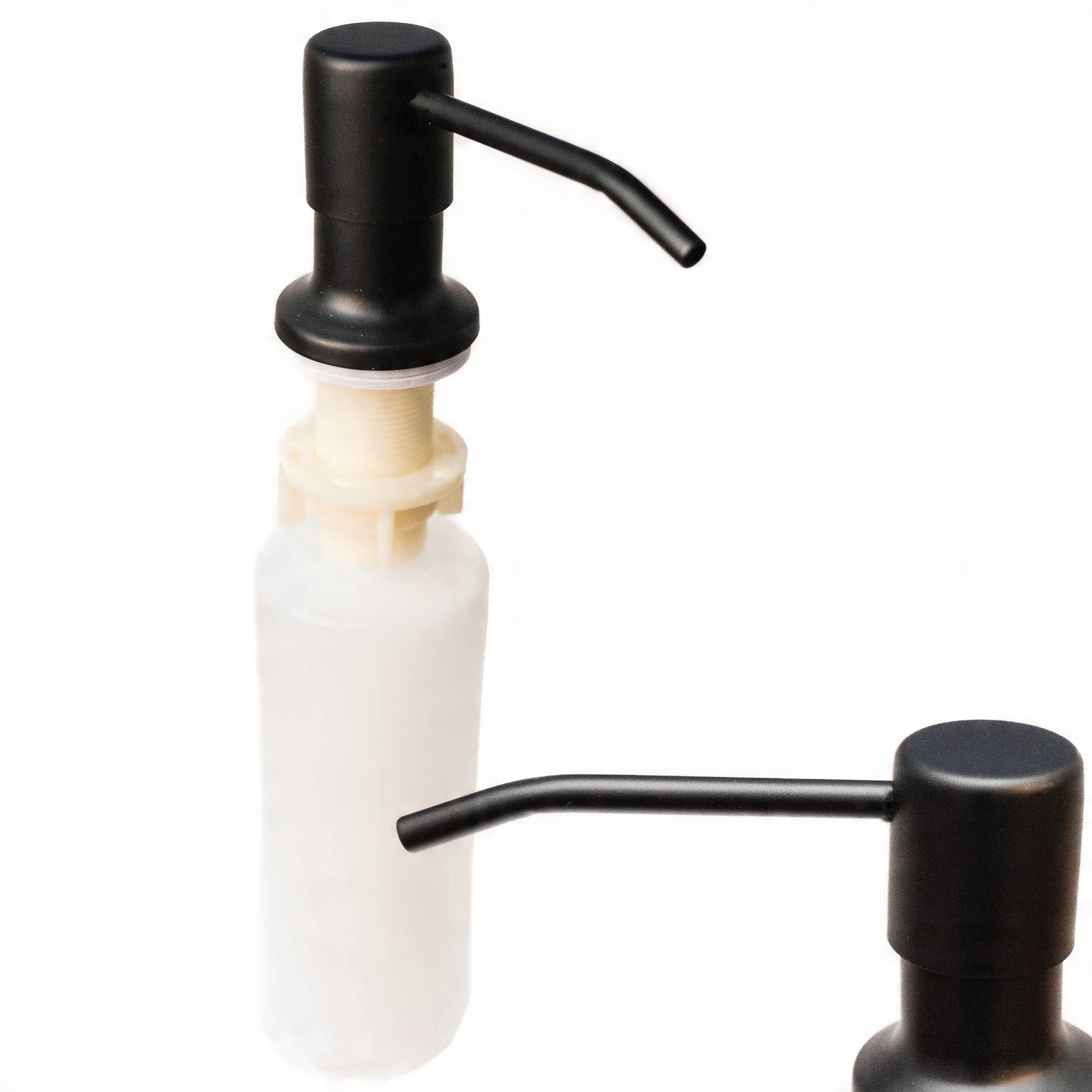 

Dozownik do zlewozmywaka zlewu 300ml Czarny Mat