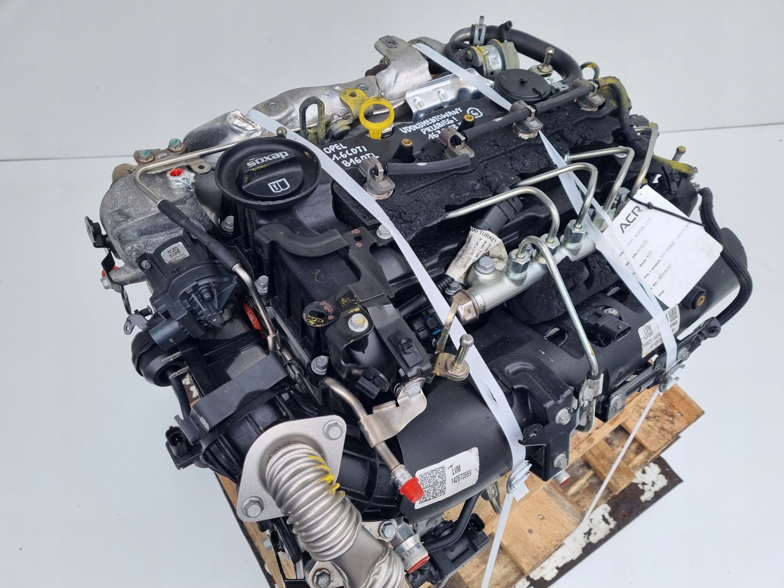 Двигатель без навесного opel Meriva B 1.6 110KM B16DTL