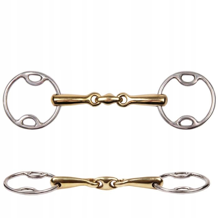 STALLION Wędzidło przelotowe pełne łącznik 10,5