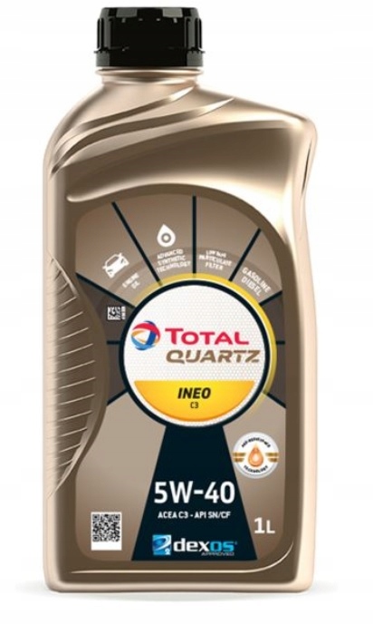 

Syntetyczny Olej Total Ineo MC3 DEXOS2 5W40 1L