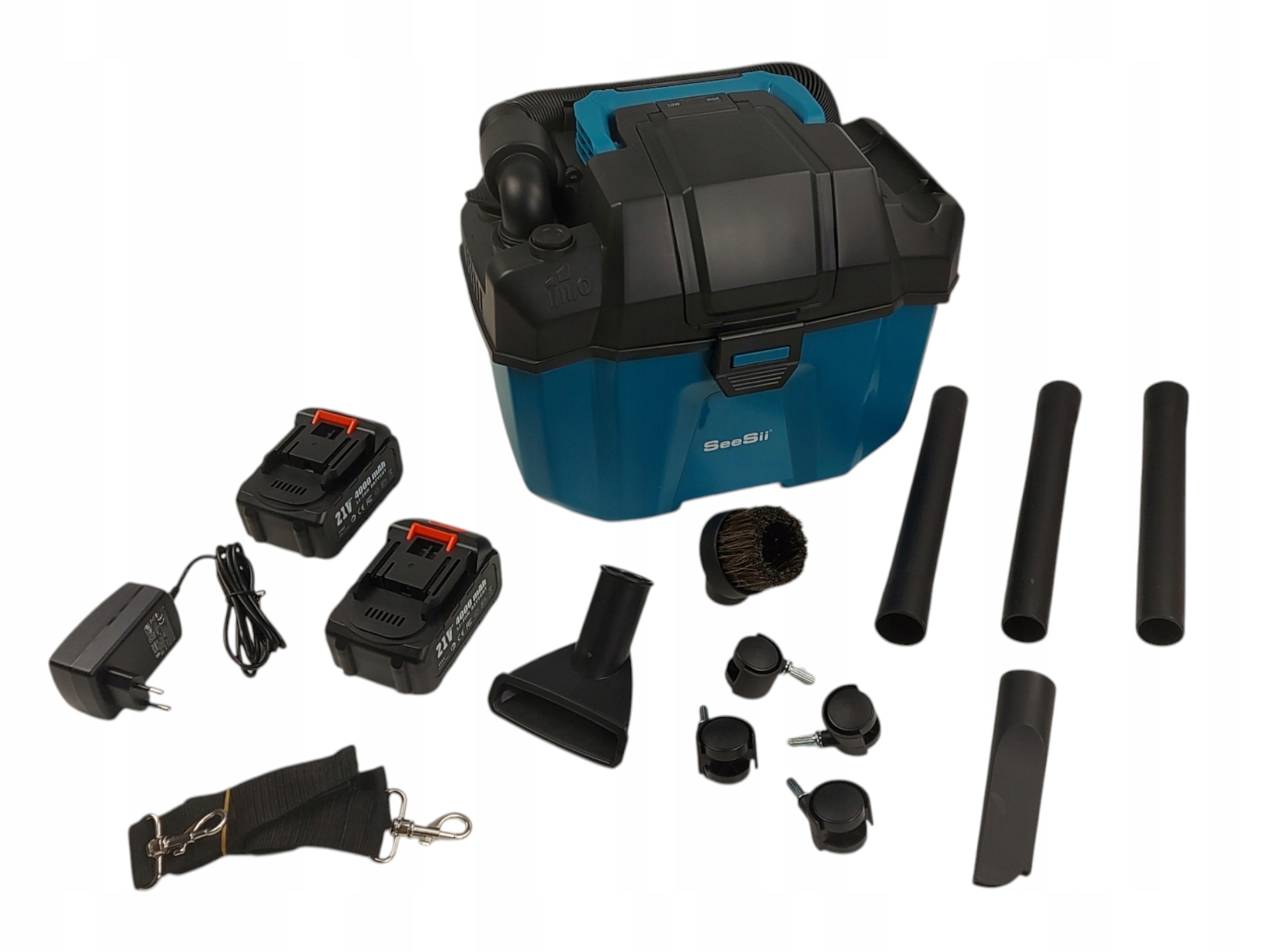 Vysavač 3v1 na sucho/mokré použití SeeSii K903 4000 mAh 10 l