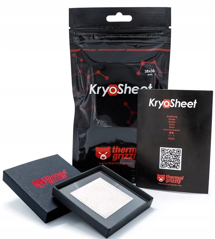 Thermopad Thermal Grizzly Kryosheet 38 X 38MM grafenowa przekładka