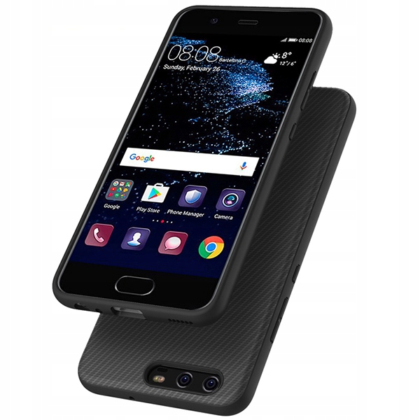 

ROCK|Etui Obudowa Pokrowiec Karbon do Huawei P10