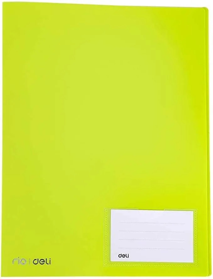SEGREGATOR 2-RINGOWY DELI SERIA RIO PP z kieszenią 39576 ZIELONY Kolor Odcienie zieleni