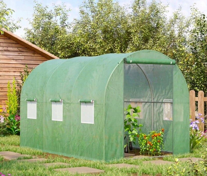 SZKLARNIA TUNEL FOLIOWY OGRODOWY SAMA FOLIA 3x2 300x200 ZIELONA Producent EUROHIT Garden