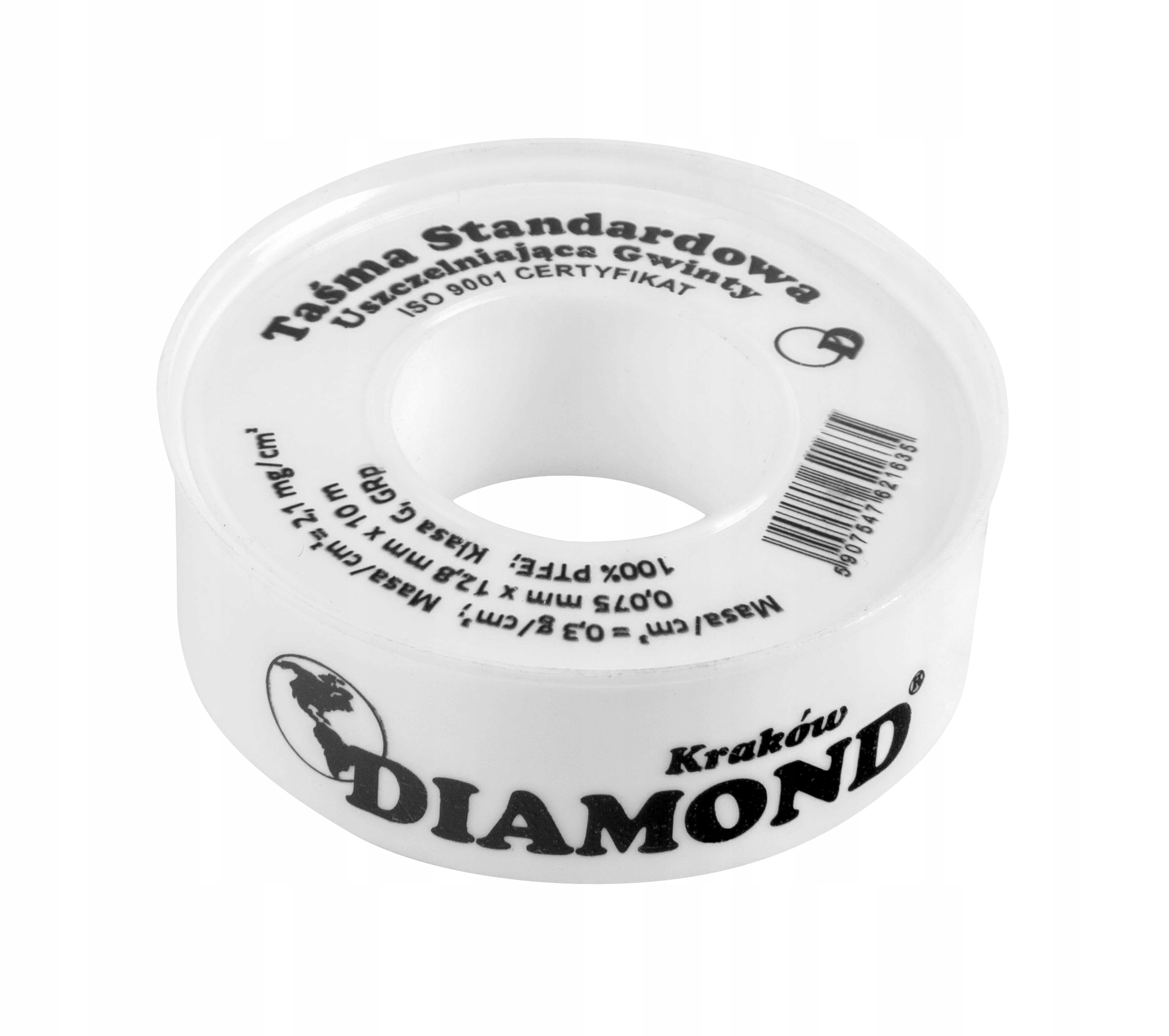 

art.572 Taśma Teflonowa Standard 12MMx0,075MM 10MB