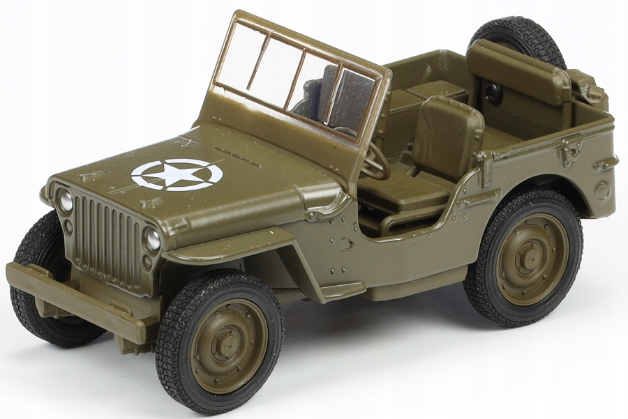 

Welly Metalowy Terenowy Jeep 1941 Willys Mb wojsko