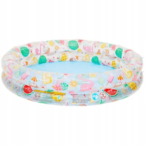 INTEX BASEN DLA DZIECI BRODZIK BASEN DMUCHANY BASENIK OKRĄGŁY DLA DZIECKA Wysokość 25 cm