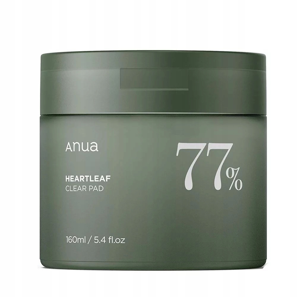 Anua Heartleaf 77% Clear Pad Zklidňující vločky s tonikem Exfoliační 70 kusů