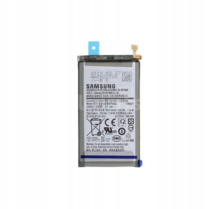 

Oryginalna Bateria Samsung S10E G970 3100mAh