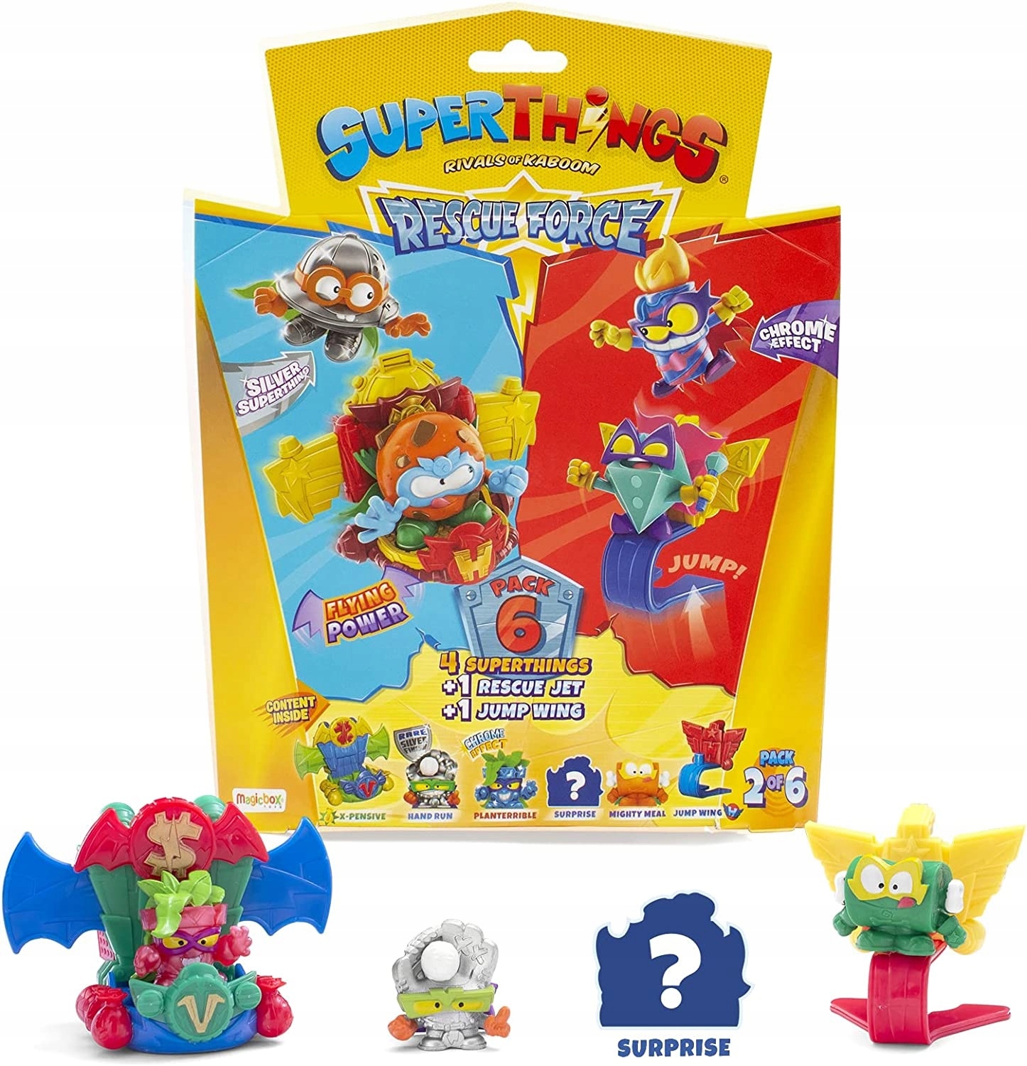 

Zings Things 10 Seria 2 Jety 4 Figurki 2/6