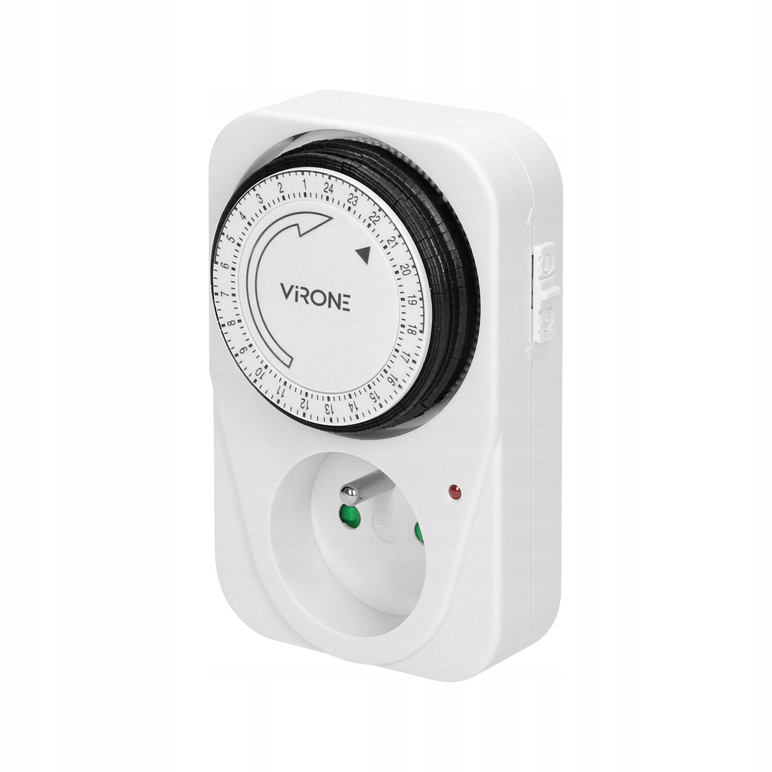 ORNO Włącznik Mechaniczny Programator Czasowy Analogowy 24H 3500W Sieciowy Rodzaj programator czasowy