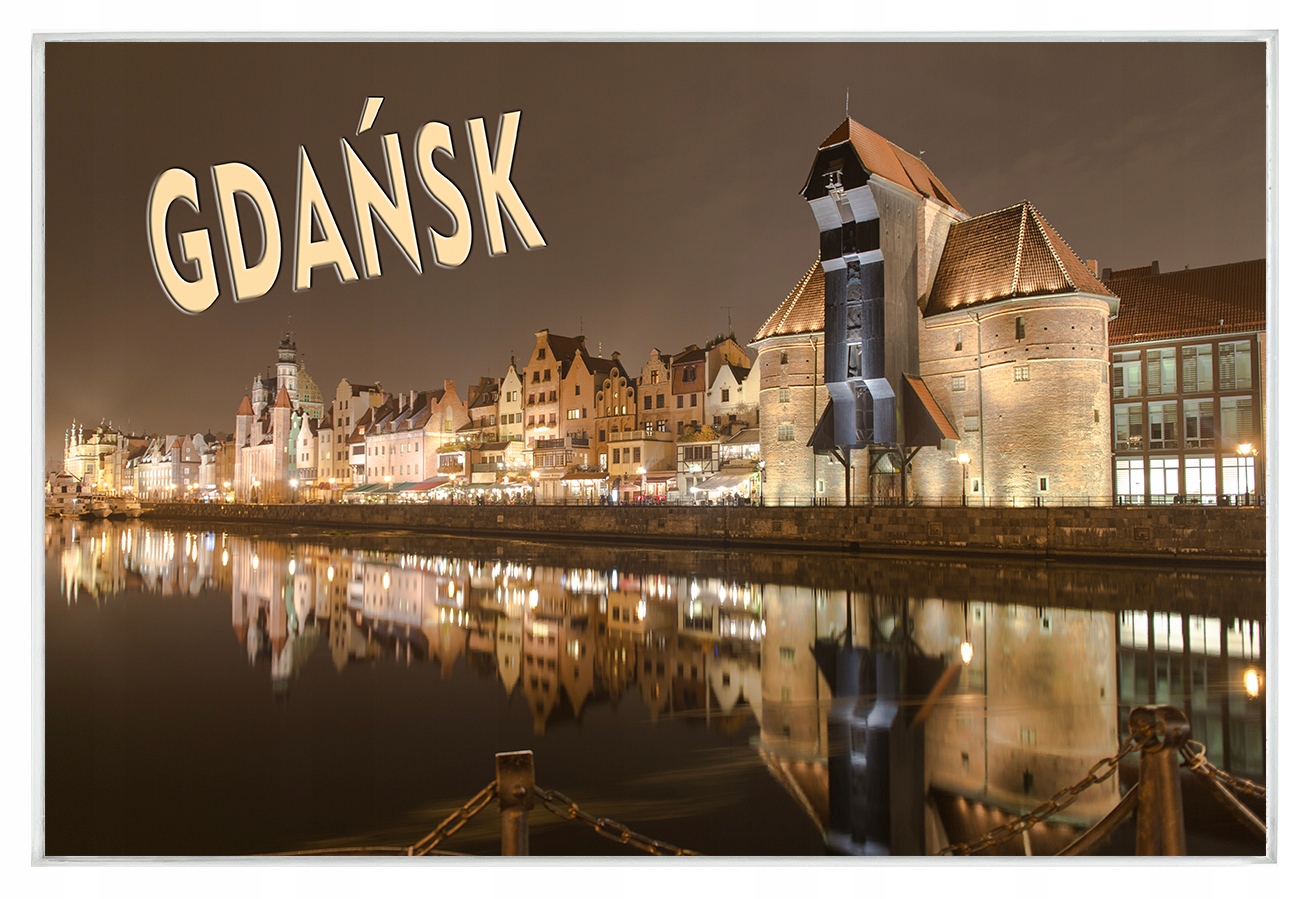 

Magnesy na lodówkę miasta - Gdańsk