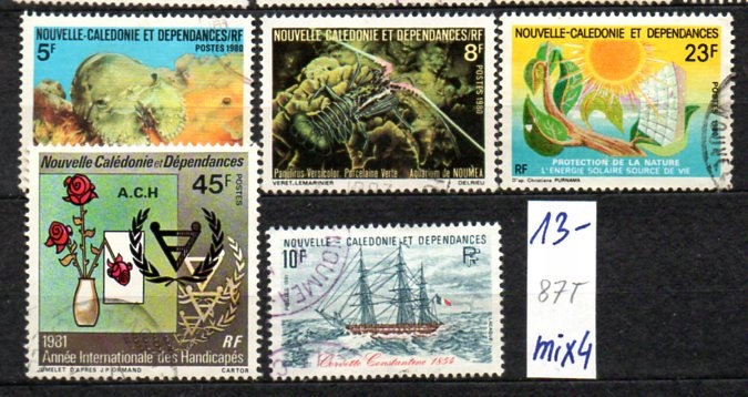 Nowa Kaledonia 87 T , mix 4