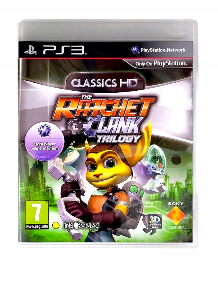 Ratchet And Clank: Trilogy Classics Hd Gra PS3