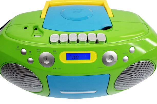 Terris RCA593 PLL tuner CD/MP3 AudioBookMagnet USB zielony Model RCA593