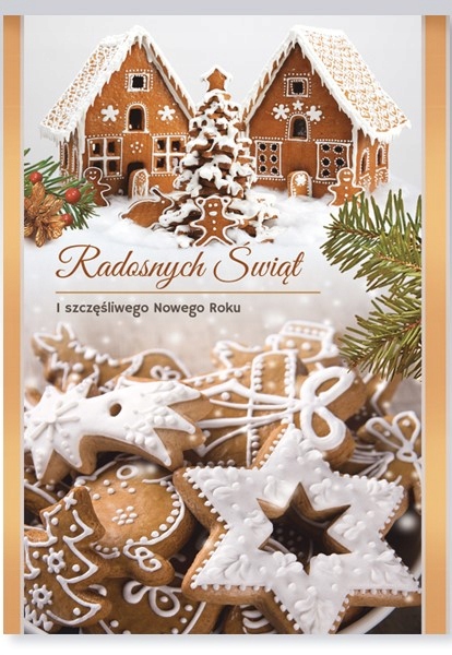 KARNET LAURKA ŚWIĘTA BOŻE NARODZENIE BN + KOPERTA