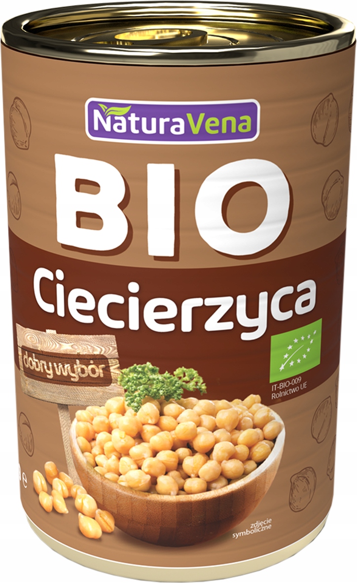 Levně Naturavena Cizrna konzervovaná 400 g Bio