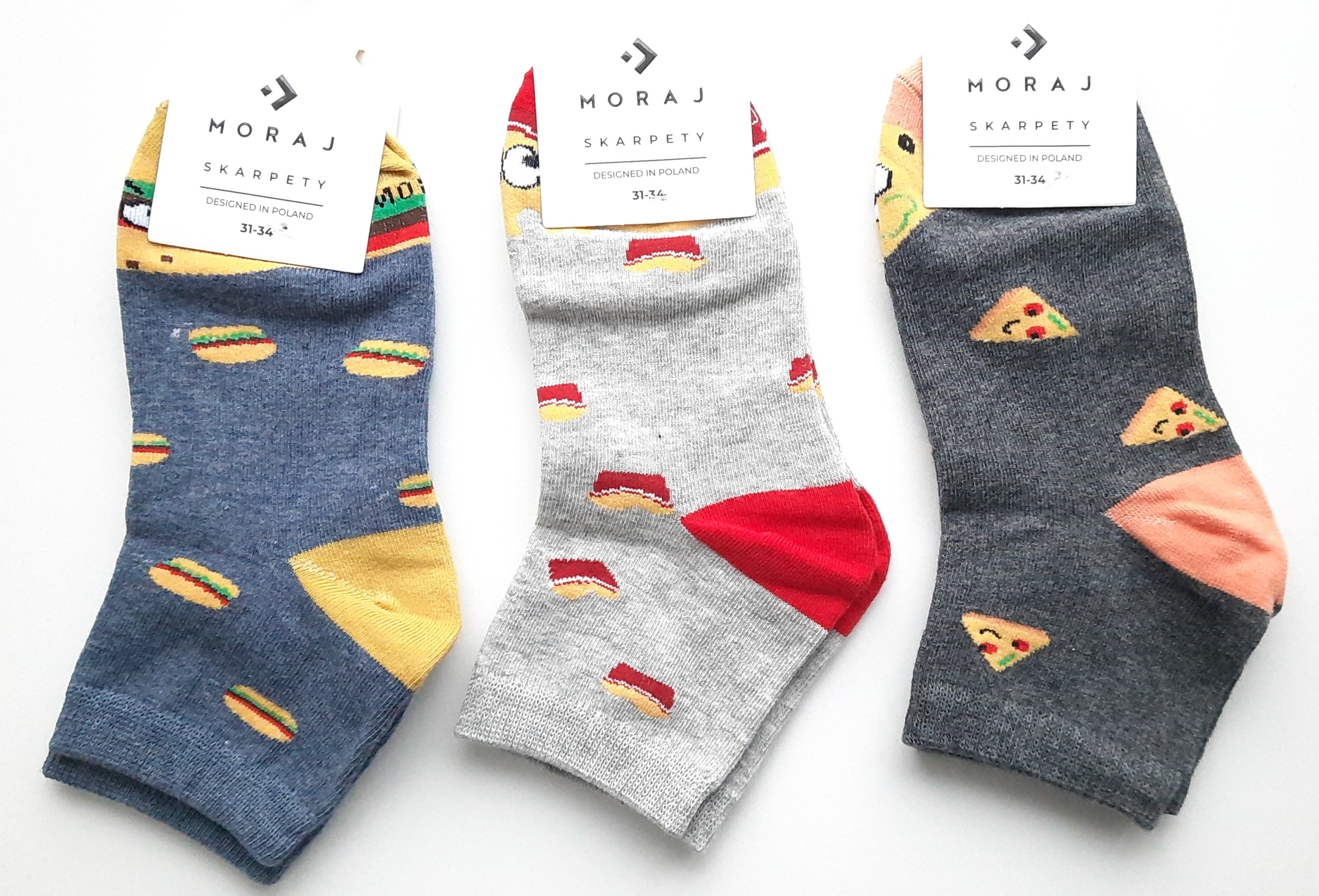 

Moraj skarpety skarpetki krótkie 3/4 3 pak 27 - 30