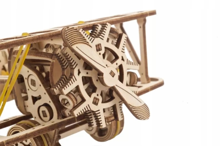 SAMOLOT AWIONETKA UGEARS MODEL MECHANICZNY PUZZLE 3D Kod producenta 6972572878353
