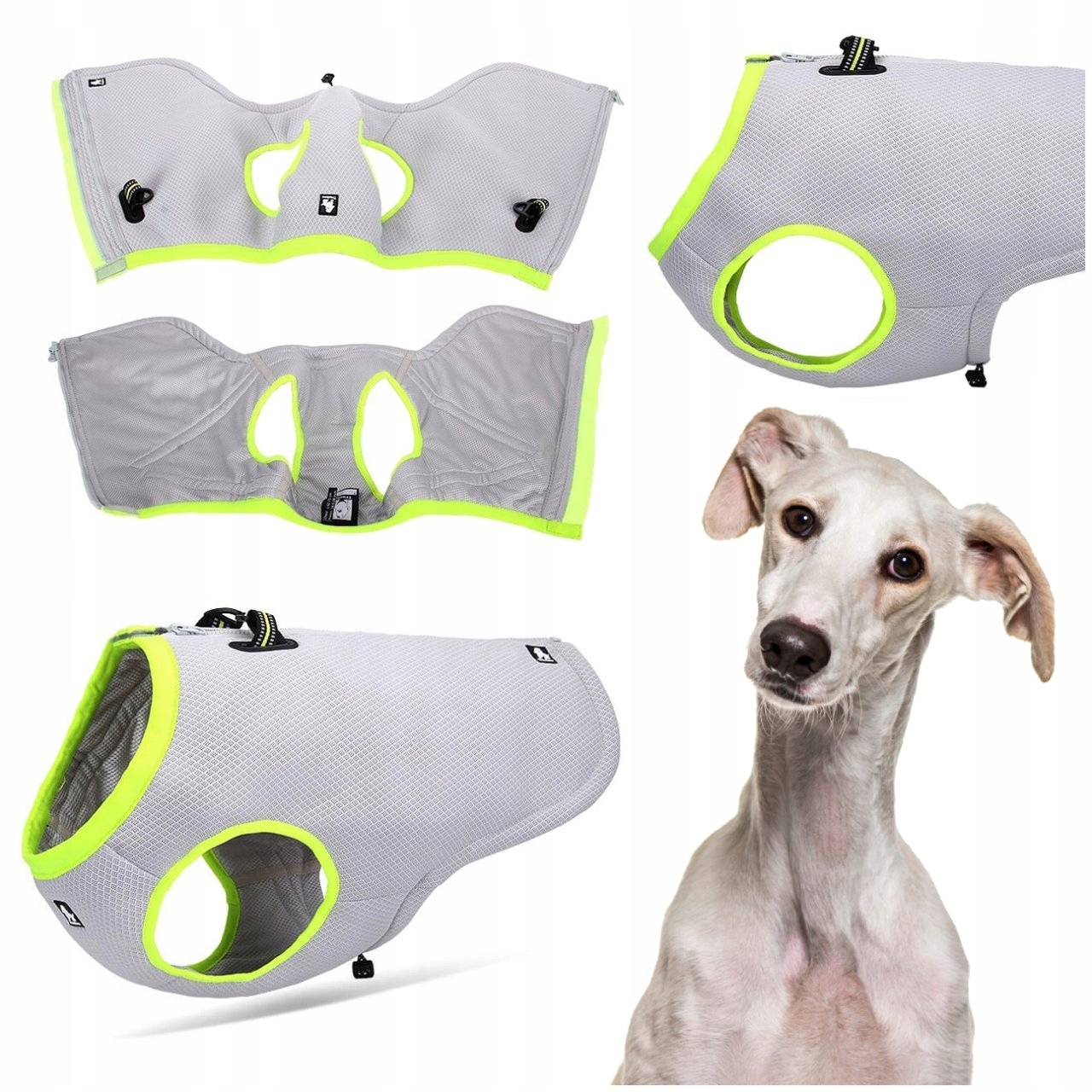 Levně Chladící Vesta Pro Psa, Lehký Postroj Pro Psa Truelove, Žlutá, Velikost M