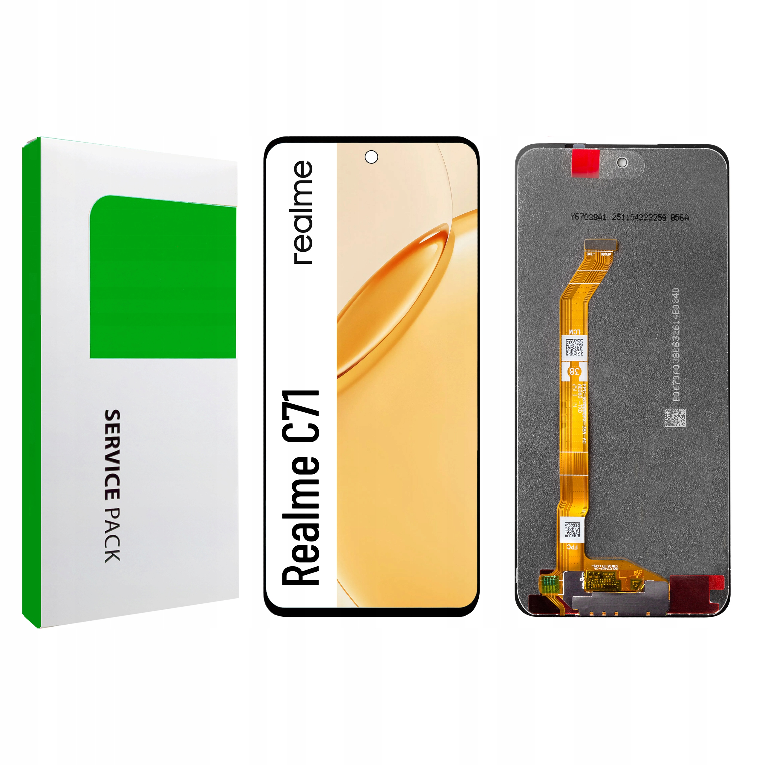 Originální Zila pro Realme C71 Display LCD Panel RMX5303