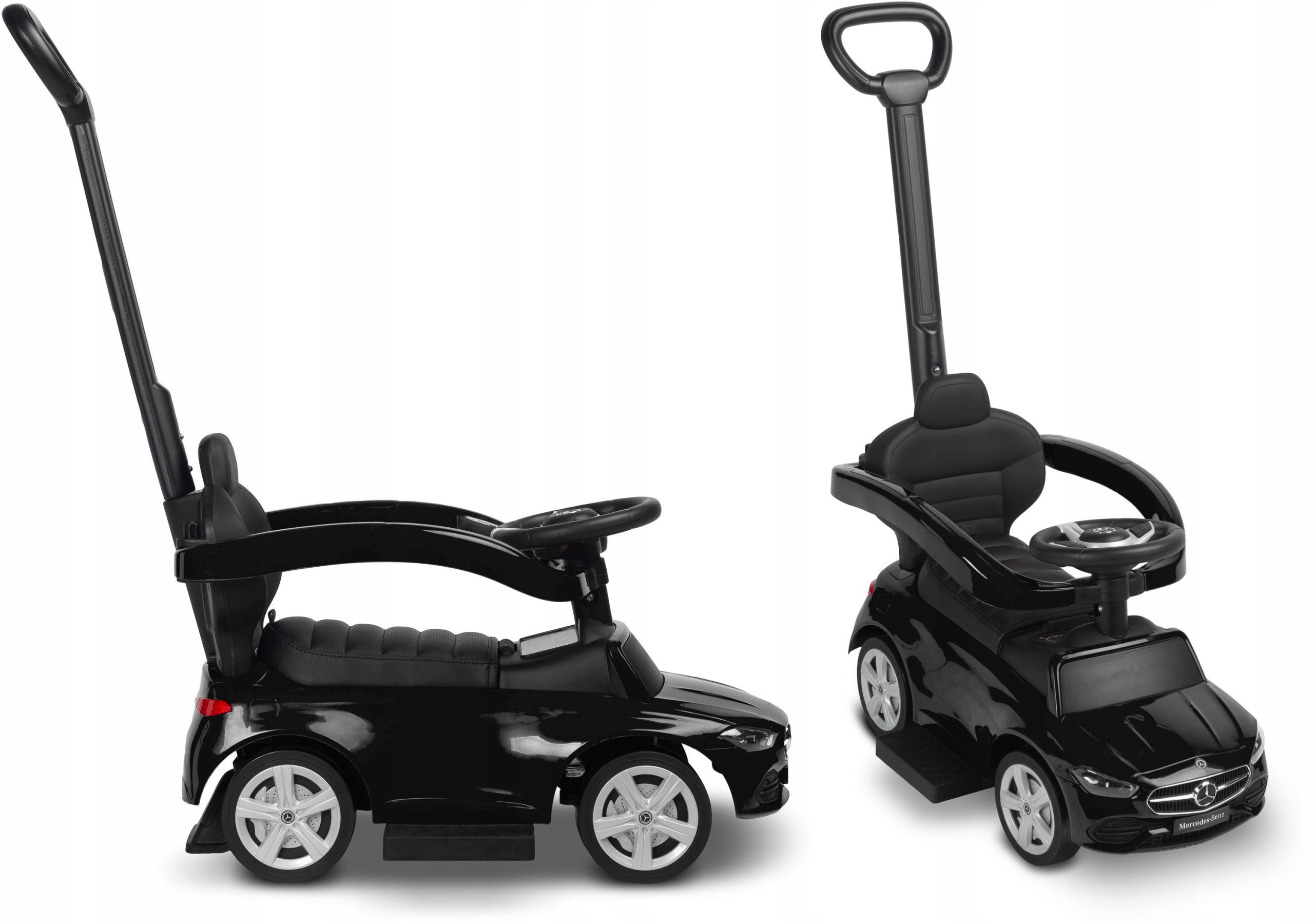 Jeździk Pojazd Mercedes C-class Deluxe Siedzisko Ekoskóra