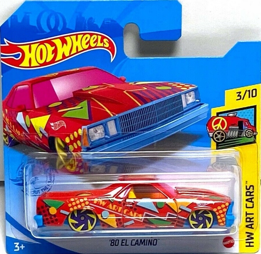 

Hot Wheels '80 El Camino Hw Art Cars 2021 Nowy