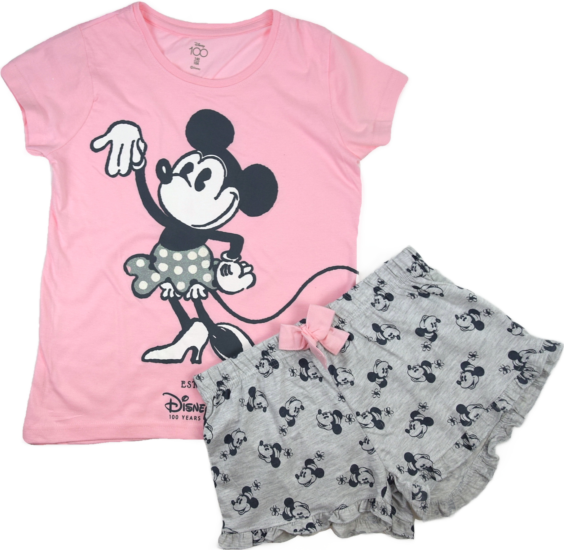 

Myszka Minnie Mickey Piżama Dziewczęca 152