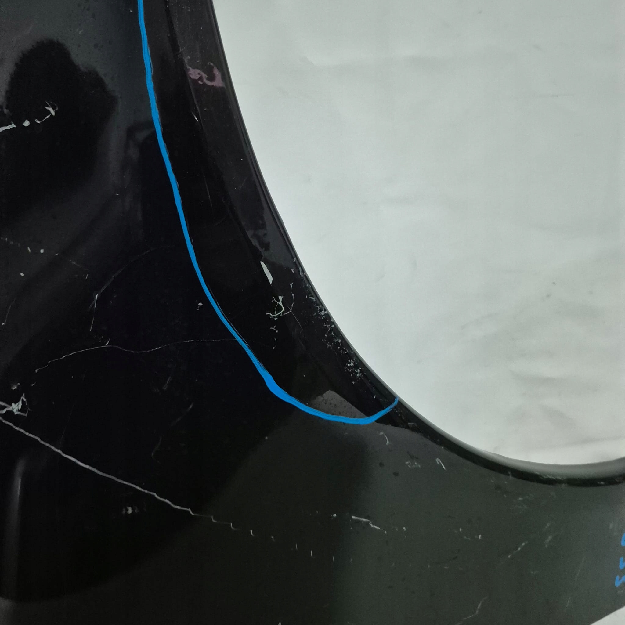 VOLVO V70 3 III S80 2 II 08- right fender front front