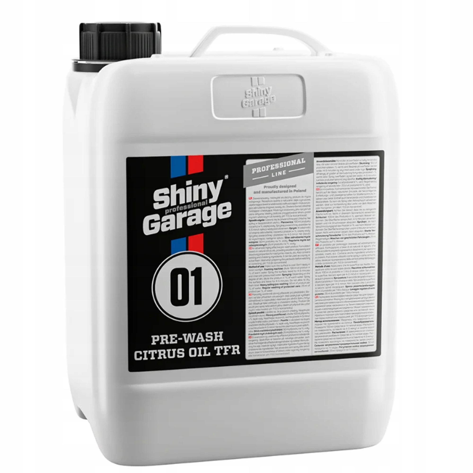 

Shiny Garage Pre-wash Citrus Oil 5L Mycie Wstępne