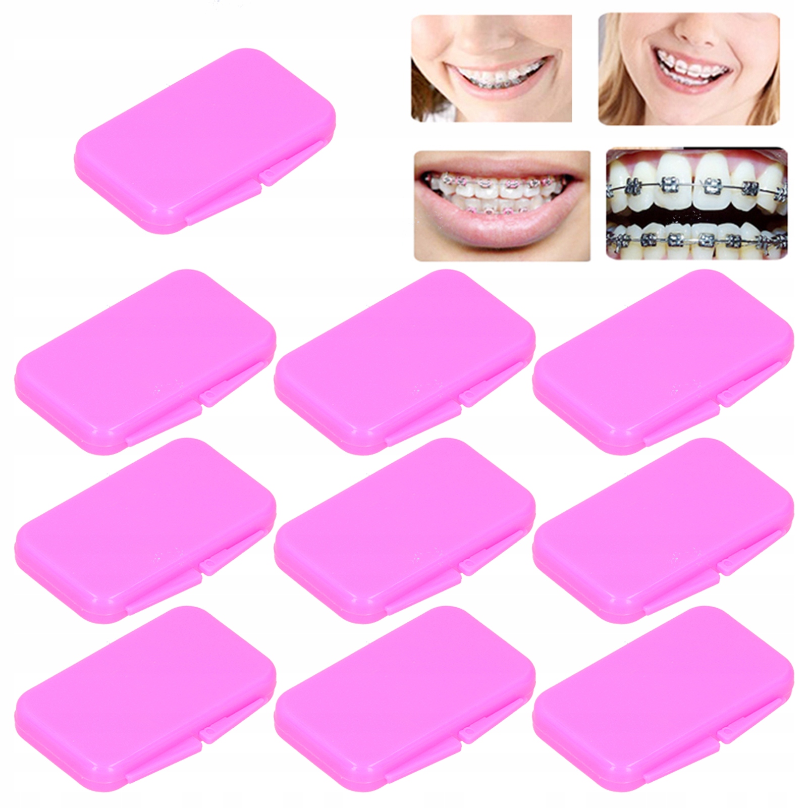 10X WOSK APARATÓW DO ORTODONCJA ORTODONTYCZNYCH