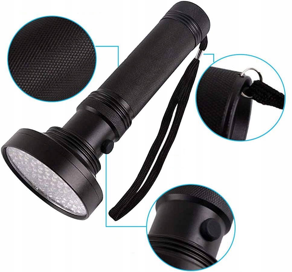 LATARKA UV LED ULTRAFIOLETOWA LAMPA BURSZTYNÓW Rodzaj klasyczna