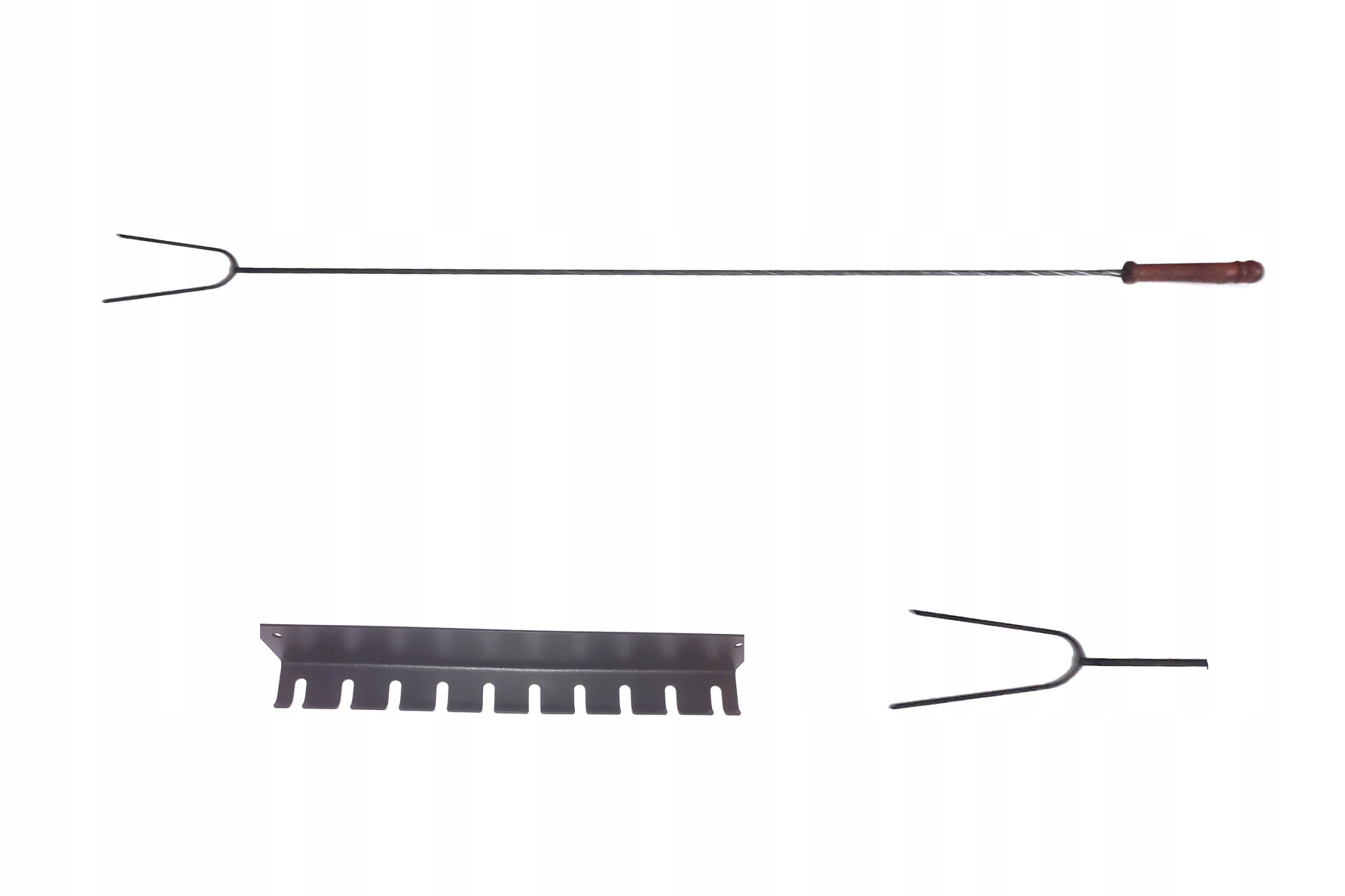 WIDEŁKI + WIESZAK OGNISKO KIEŁBASA 100CM - 10SZT