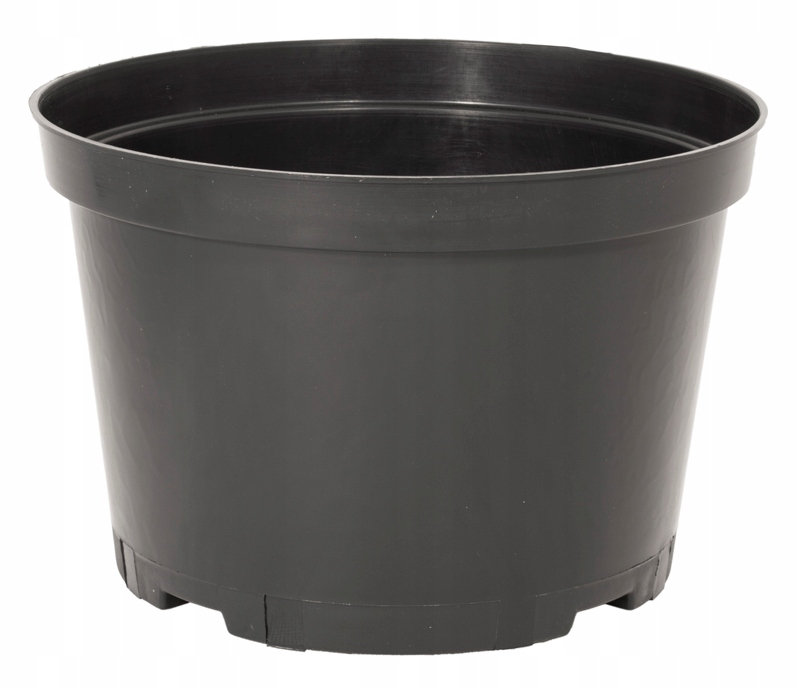 Okrúhly škôlkarský kvetináč nízky 27 cm 7,5 l 100 ks