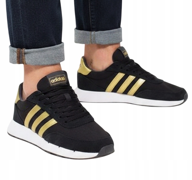 Boty Adidas Run 60s 2.0 Sportovní Tenisky Černé Jarní Lehké Pohodlné