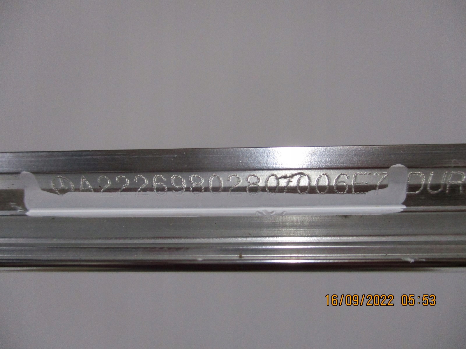 lišta dveře MERCEDES 222 A2226980280