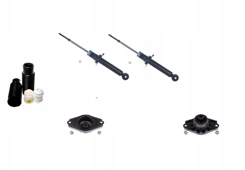 Tlumiče Upevnění Krytu Almera N16 200-2001 Classic B10 2006- Zadní Sada