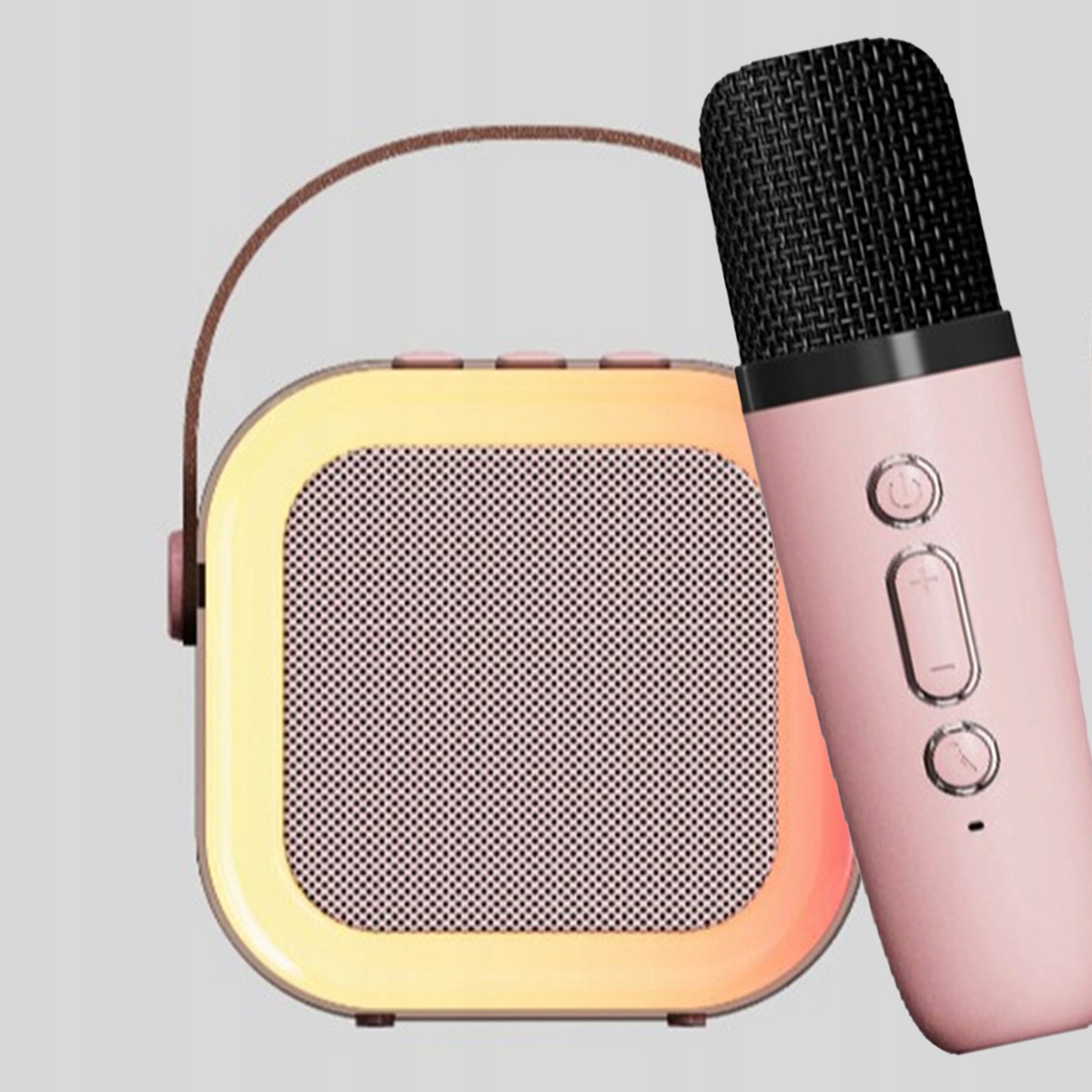 GŁOŚNIK BLUETOOTH PRZENOŚNE KARAOKE LAMPKA RGB MIKROFON USB SD MINI JACK Minimalny wiek dziecka 1