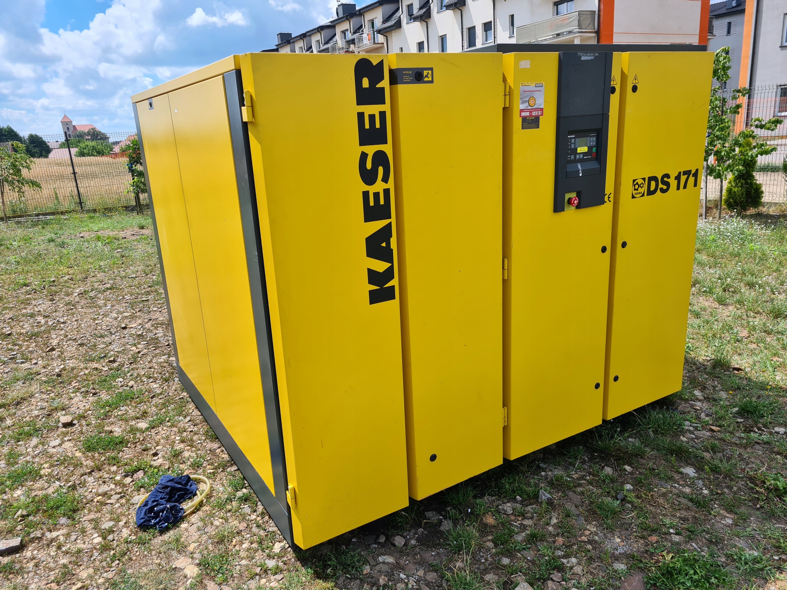 Kompresor śrubowy KAESER DS 171 90 kw Model DS 171
