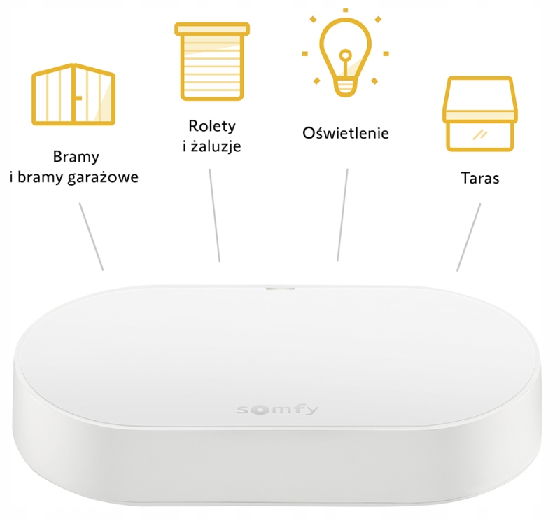Somfy Connectivity Sterowanie WiFi napęd brama Kod producenta 1870755