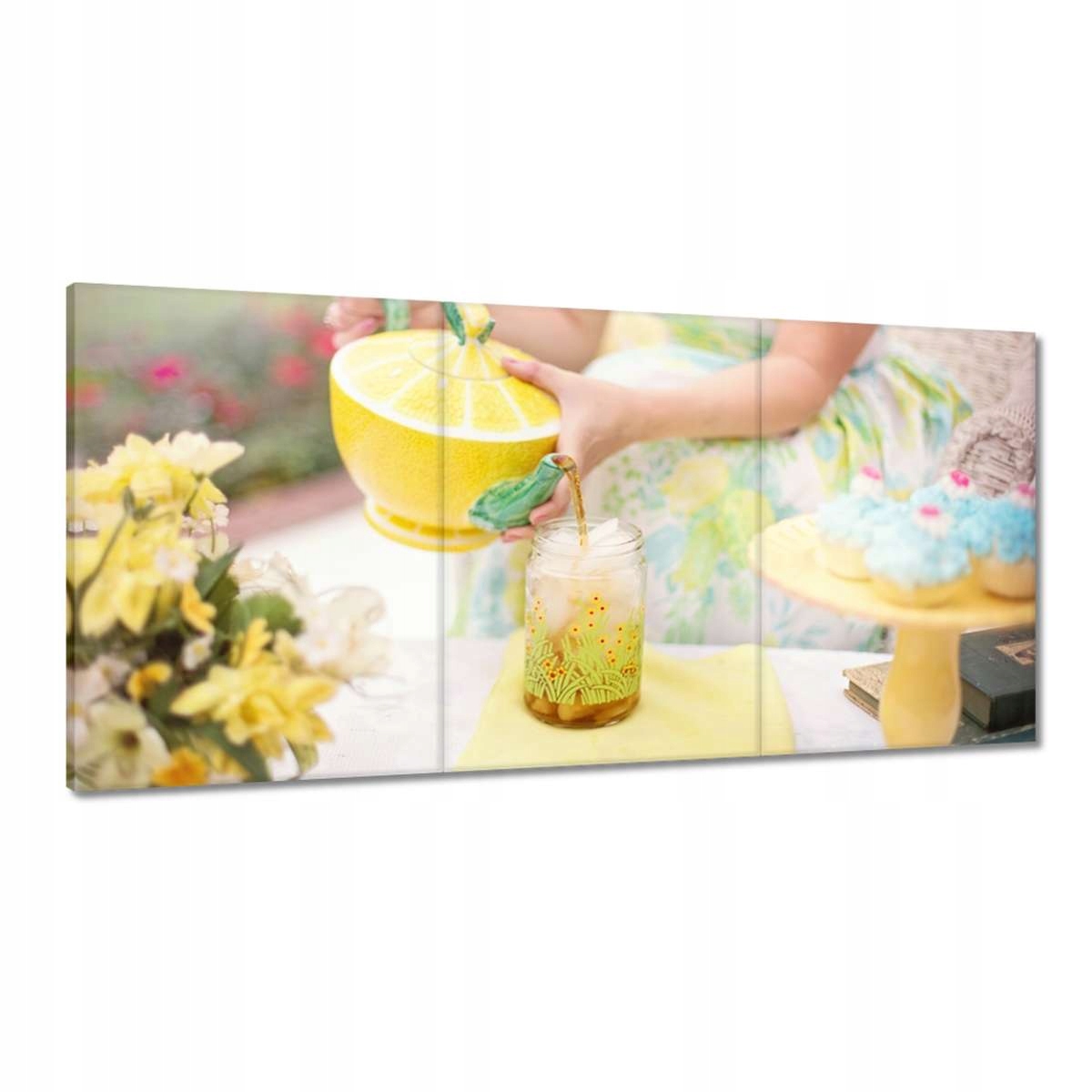 Obrazy 180x90 Čaj z čajníka