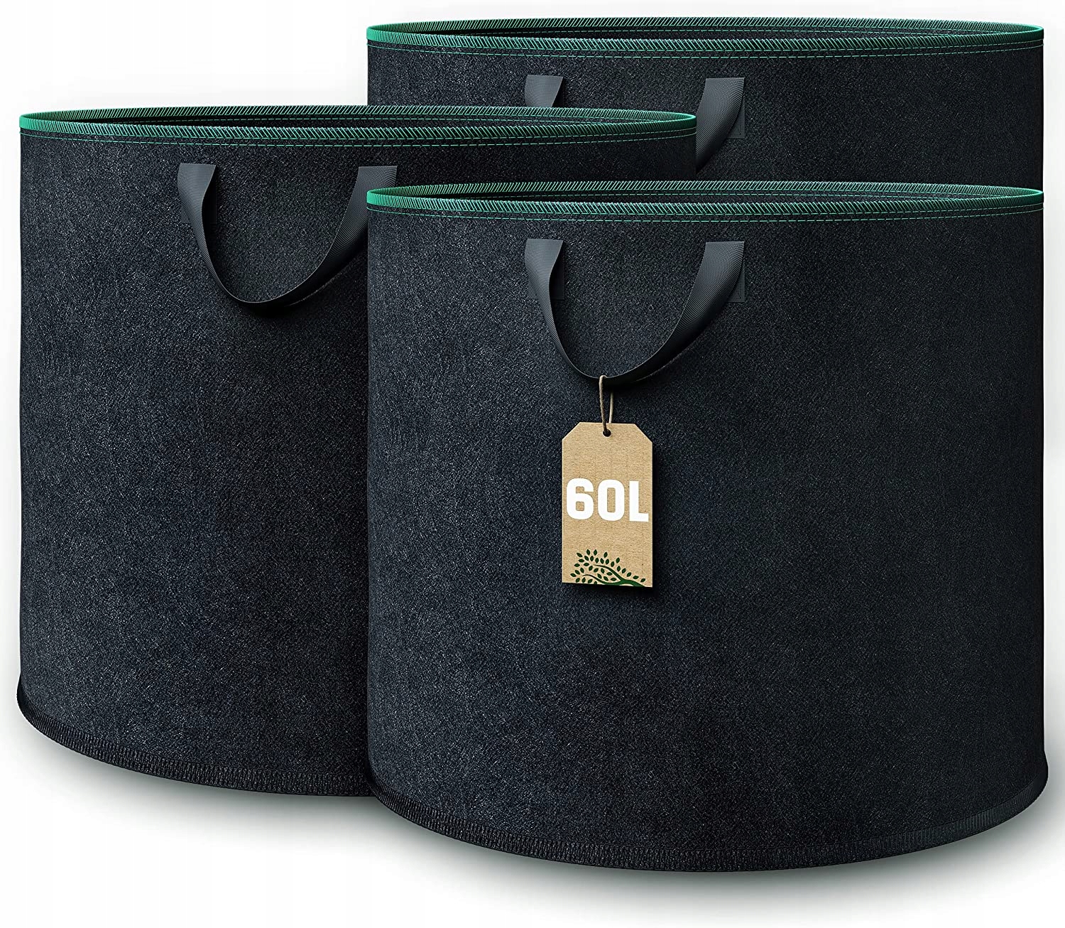 3x Taška Na Pestovanie Tašky Sadzárka Záhradná Bag 60 L