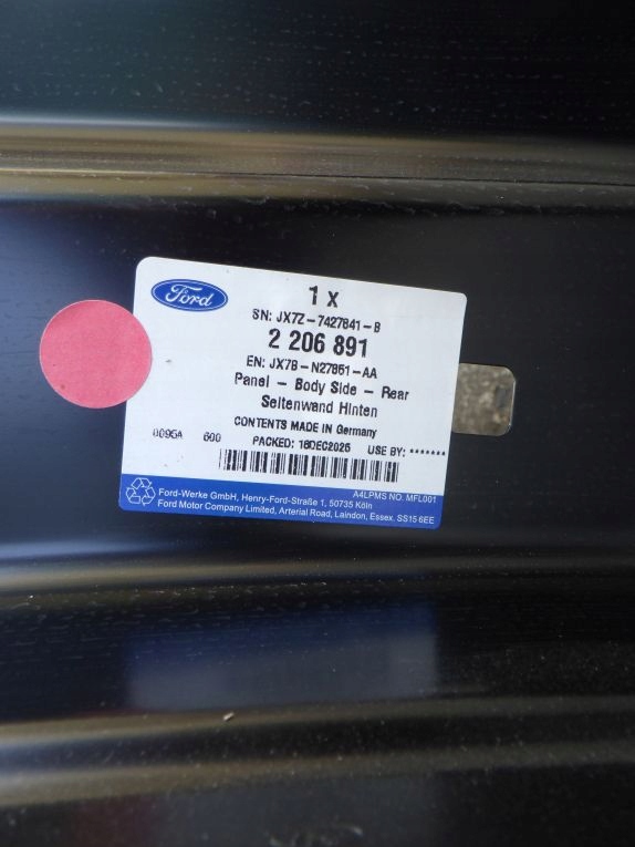 FORD FOCUS MK4 KOMBI 18- parafango posteriore sinistra