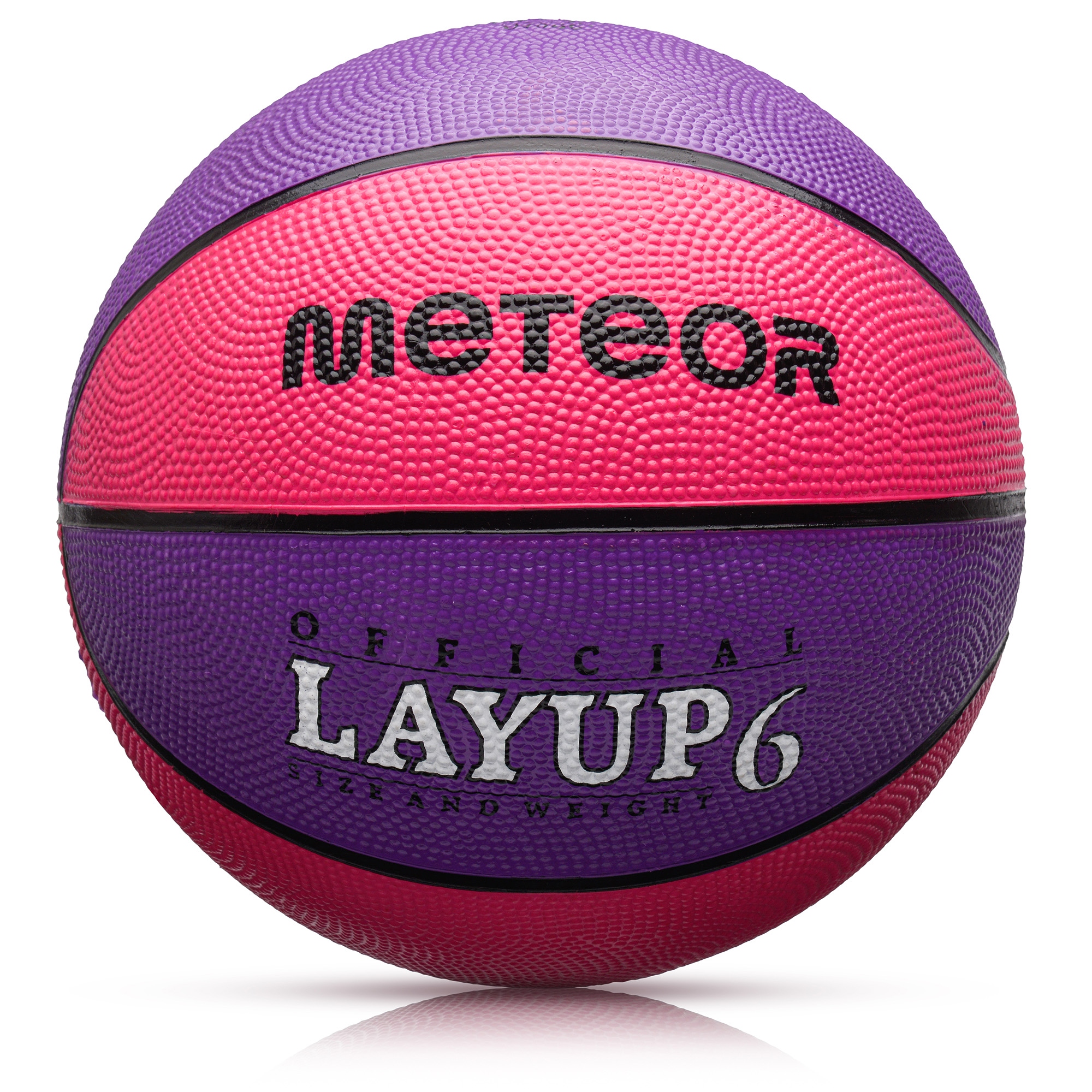 Piłka Koszowa Do Koszykówki Meteor Layup Junior/damska #6 gumowa