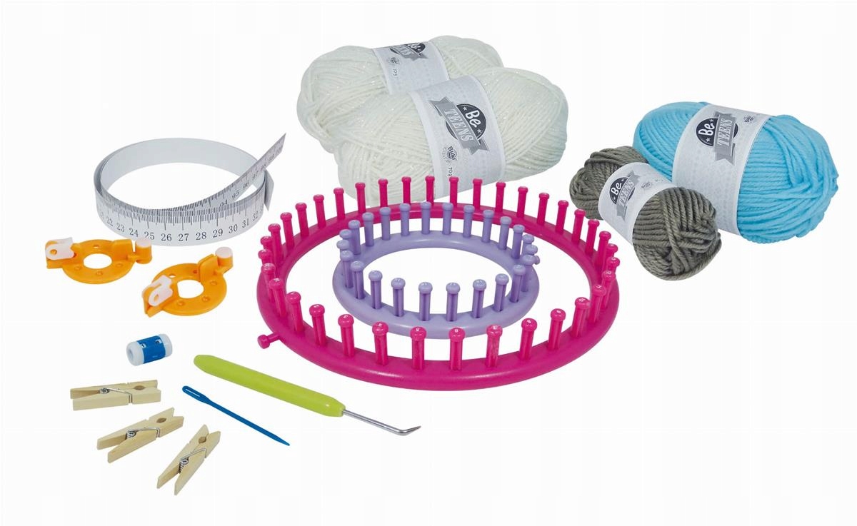 Obręcz dziewiarska zestaw do tkania Buki 8+ Materiał inny